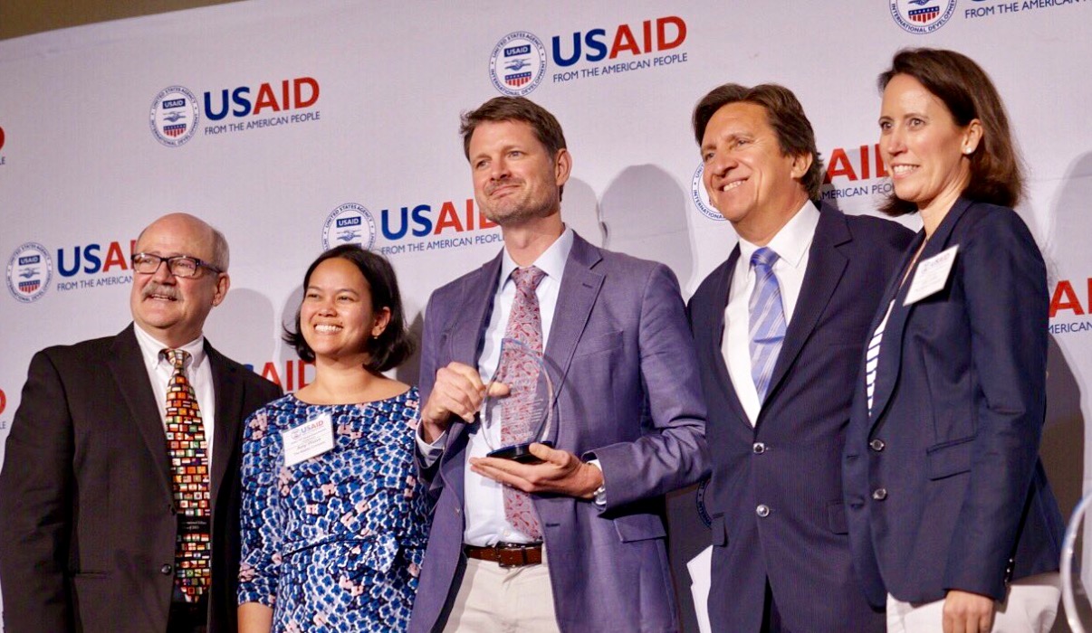 1. Kaizen receives USAID's Small Business of the Year Award