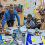 CSOs members reflecting on their organizational needs during the needs assessment exercise