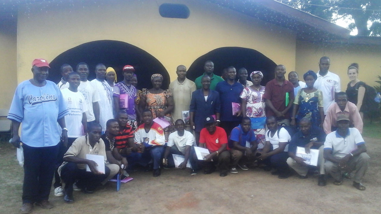 Group photo of project team