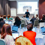 Participants taking part in a certificate training course on writing winning proposals
