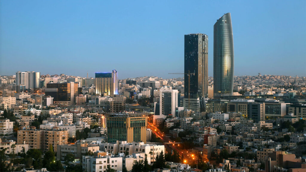 A beautiful view of the country of Jordan