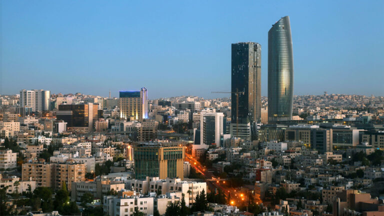 A beautiful view of the country of Jordan
