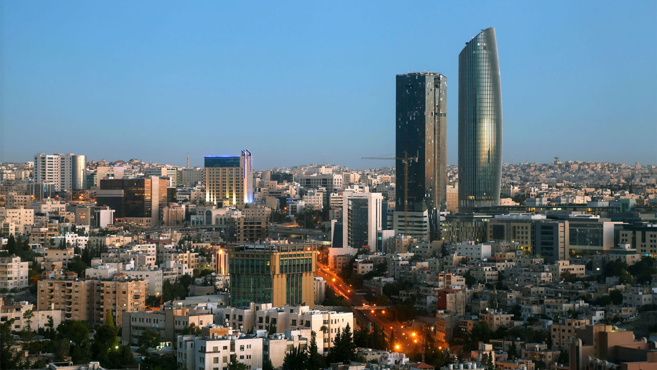 A beautiful view of the country of Jordan