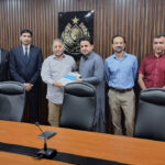 Project team and Health Ministry Team pose for photo